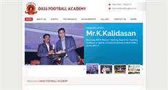 Desktop Screenshot of dassfootballacademy.com